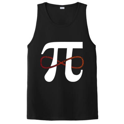 Funny Pi Infinity Numbers 3.14 PosiCharge Competitor Tank