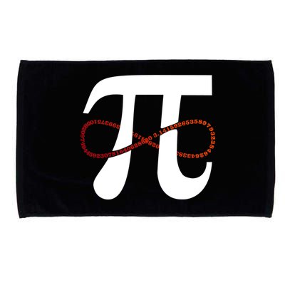 Funny Pi Infinity Numbers 3.14 Microfiber Hand Towel