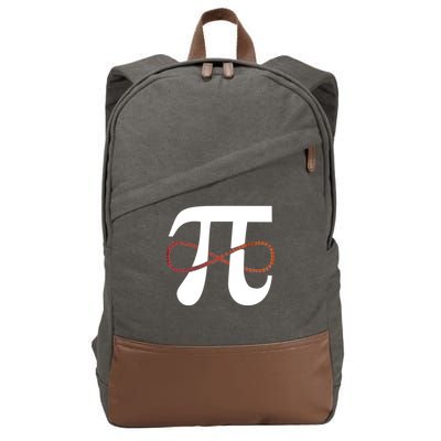 Funny Pi Infinity Numbers 3.14 Cotton Canvas Backpack