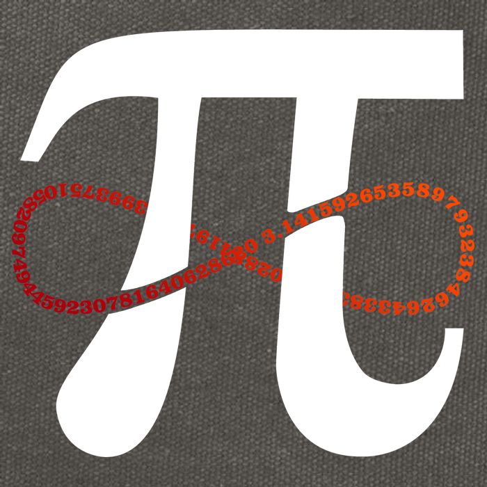 Funny Pi Infinity Numbers 3.14 Cotton Canvas Backpack