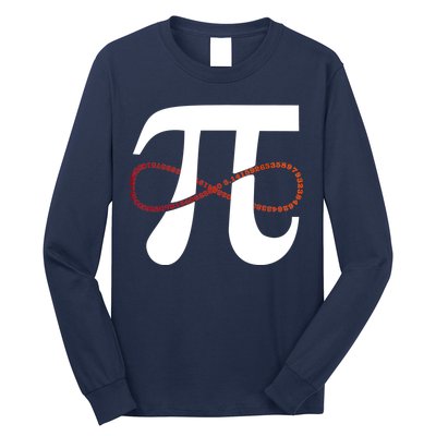 Funny Pi Infinity Numbers 3.14 Long Sleeve Shirt