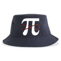 Funny Pi Infinity Numbers 3.14 Sustainable Bucket Hat