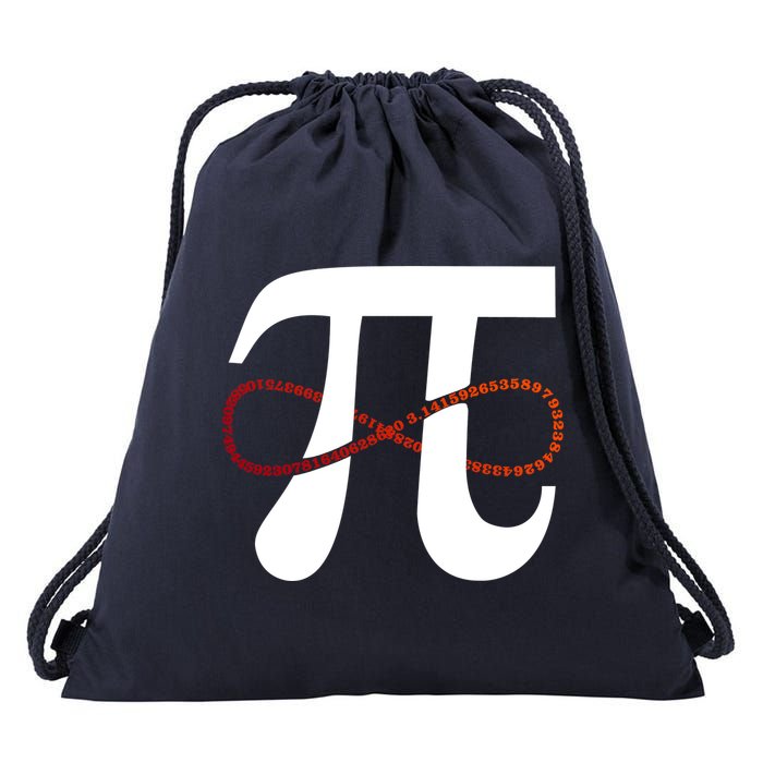 Funny Pi Infinity Numbers 3.14 Drawstring Bag