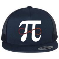 Funny Pi Infinity Numbers 3.14 Flat Bill Trucker Hat