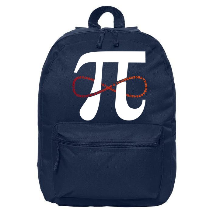 Funny Pi Infinity Numbers 3.14 16 in Basic Backpack