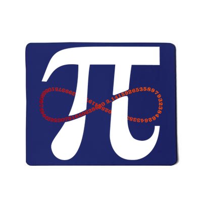 Funny Pi Infinity Numbers 3.14 Mousepad