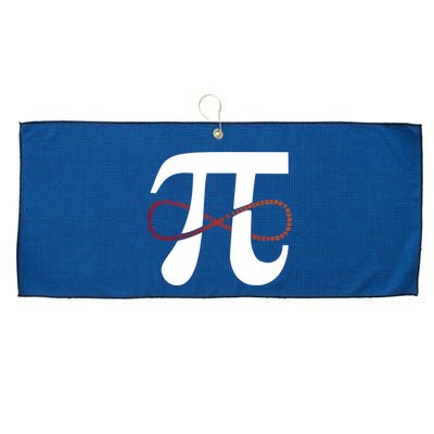 Funny Pi Infinity Numbers 3.14 Large Microfiber Waffle Golf Towel