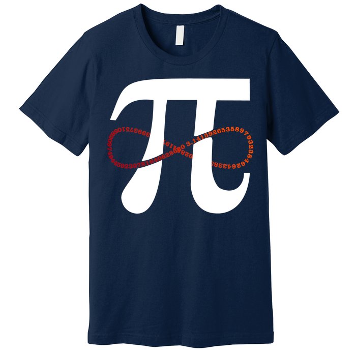 Funny Pi Infinity Numbers 3.14 Premium T-Shirt