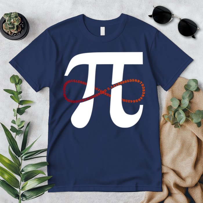 Funny Pi Infinity Numbers 3.14 Premium T-Shirt