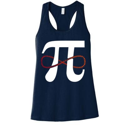Funny Pi Infinity Numbers 3.14 Womens Tank Top