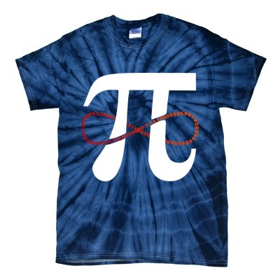 Funny Pi Infinity Numbers 3.14 Tie-Dye T-Shirt