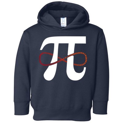 Funny Pi Infinity Numbers 3.14 Toddler Hoodie