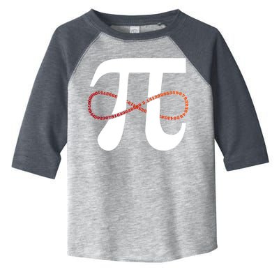 Funny Pi Infinity Numbers 3.14 Toddler Fine Jersey T-Shirt