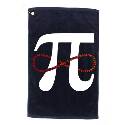 Funny Pi Infinity Numbers 3.14 Golf Towel