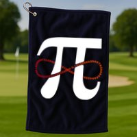 Funny Pi Infinity Numbers 3.14 Golf Towel