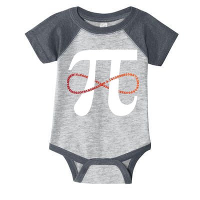 Funny Pi Infinity Numbers 3.14 Infant Baby Jersey Bodysuit