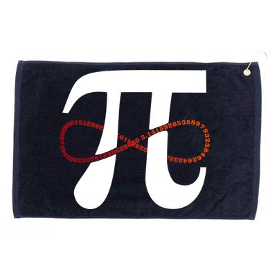 Funny Pi Infinity Numbers 3.14 Grommeted Golf Towel