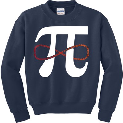 Funny Pi Infinity Numbers 3.14 Kids Sweatshirt