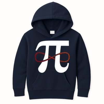 Funny Pi Infinity Numbers 3.14 Kids Hoodie