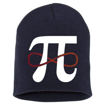 Funny Pi Infinity Numbers 3.14 Short Acrylic Beanie
