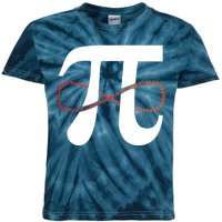 Funny Pi Infinity Numbers 3.14 Kids Tie-Dye T-Shirt