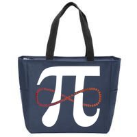 Funny Pi Infinity Numbers 3.14 Zip Tote Bag