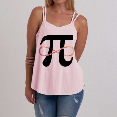 Funny Pi Infinity Numbers 3.14 Women's Strappy Tank