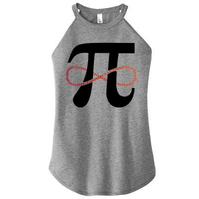 Funny Pi Infinity Numbers 3.14 Women's Perfect Tri Rocker Tank