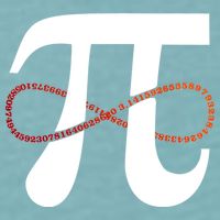 Funny Pi Infinity Numbers 3.14 Sueded Cloud Jersey T-Shirt