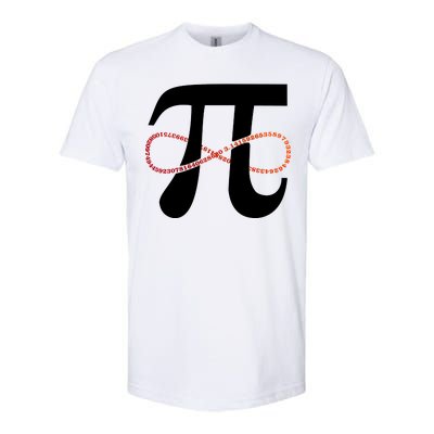 Funny Pi Infinity Numbers 3.14 Softstyle CVC T-Shirt