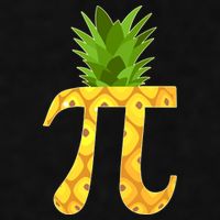 Funny PI-neapple PI 3.14 Day Ladies PosiCharge Tri-Blend Wicking Tank