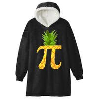 Funny PI-neapple PI 3.14 Day Hooded Wearable Blanket