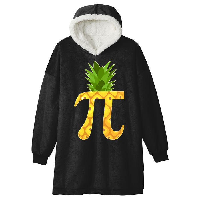 Funny PI-neapple PI 3.14 Day Hooded Wearable Blanket