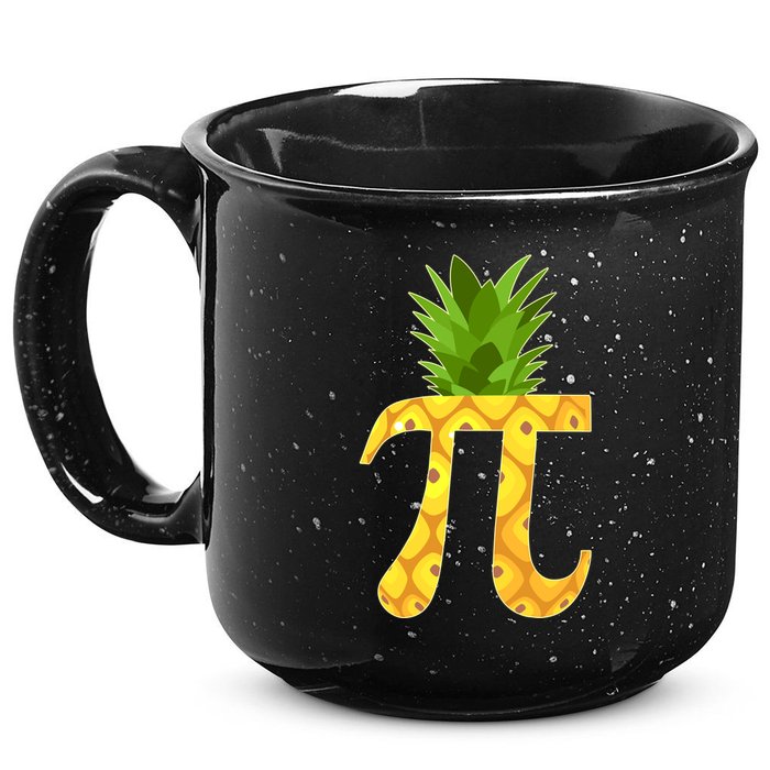 Funny PI-neapple PI 3.14 Day 15oz Campfire Ceramic Mug