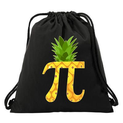 Funny PI-neapple PI 3.14 Day Drawstring Bag