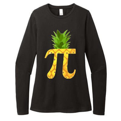 Funny PI-neapple PI 3.14 Day Womens CVC Long Sleeve Shirt