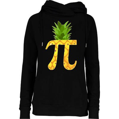 Funny PI-neapple PI 3.14 Day Womens Funnel Neck Pullover Hood