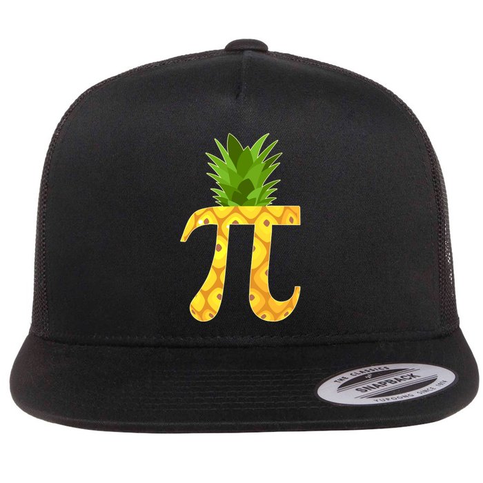 Funny PI-neapple PI 3.14 Day Flat Bill Trucker Hat