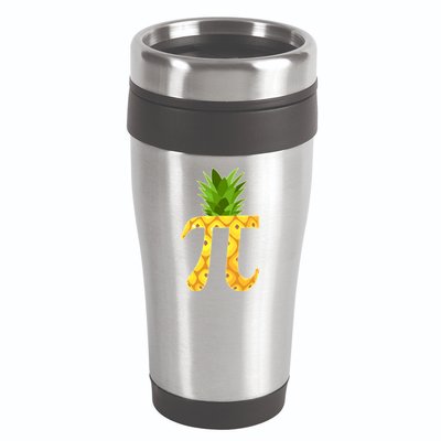 Funny PI-neapple PI 3.14 Day 16oz Travel Tumbler