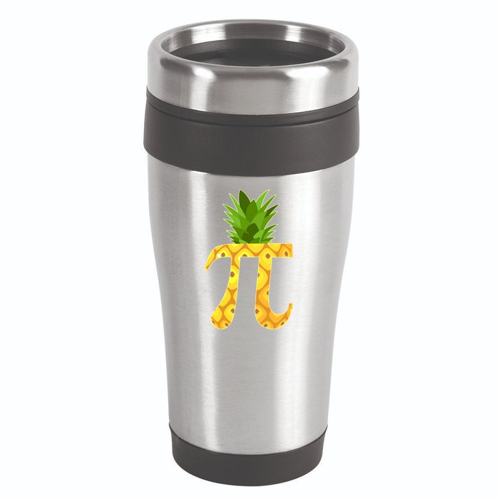 Funny PI-neapple PI 3.14 Day 16oz Travel Tumbler