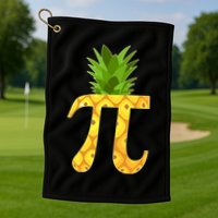 Funny PI-neapple PI 3.14 Day Golf Towel