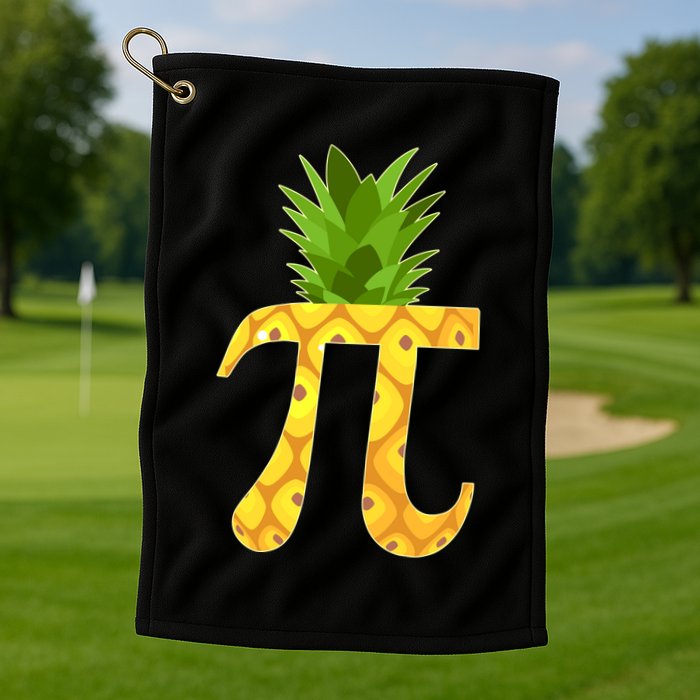 Funny PI-neapple PI 3.14 Day Golf Towel