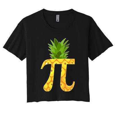 Funny PI-neapple PI 3.14 Day Crop Top