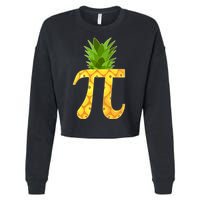 Funny PI-neapple PI 3.14 Day Cropped Pullover Crew