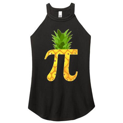 Funny PI-neapple PI 3.14 Day Women's Perfect Tri Rocker Tank
