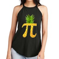 Funny PI-neapple PI 3.14 Day Women's Perfect Tri Rocker Tank