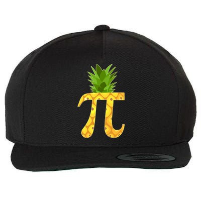 Funny PI-neapple PI 3.14 Day Wool Snapback Cap