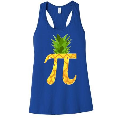 Funny PI-neapple PI 3.14 Day Women's Racerback Tank