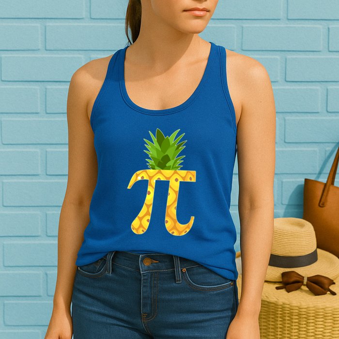Funny PI-neapple PI 3.14 Day Womens Tank Top