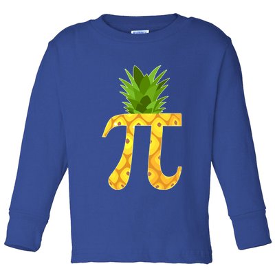 Funny PI-neapple PI 3.14 Day Toddler Long Sleeve Shirt